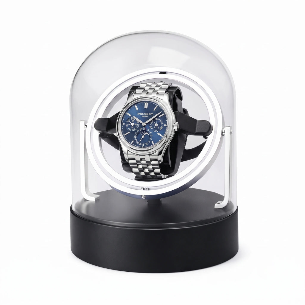 Remontoir Solstice dôme transparent 1 montre