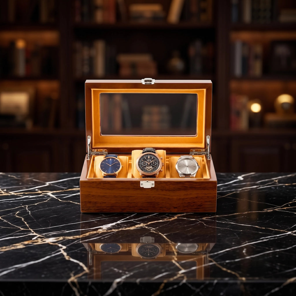 Boîte à Montres Havane 3