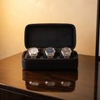 Étui Voyage Émeraude 3 Montres