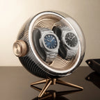 Remontoir Sphère Duo - 2 montres, dôme transparent