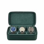 Étui Voyage Émeraude 3 Montres