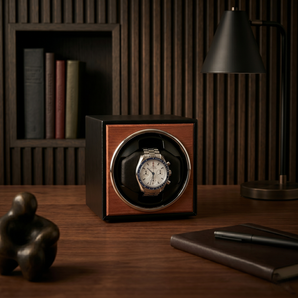 Remontoir Noble Chêne & Cuir