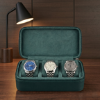Étui Voyage Émeraude 3 Montres