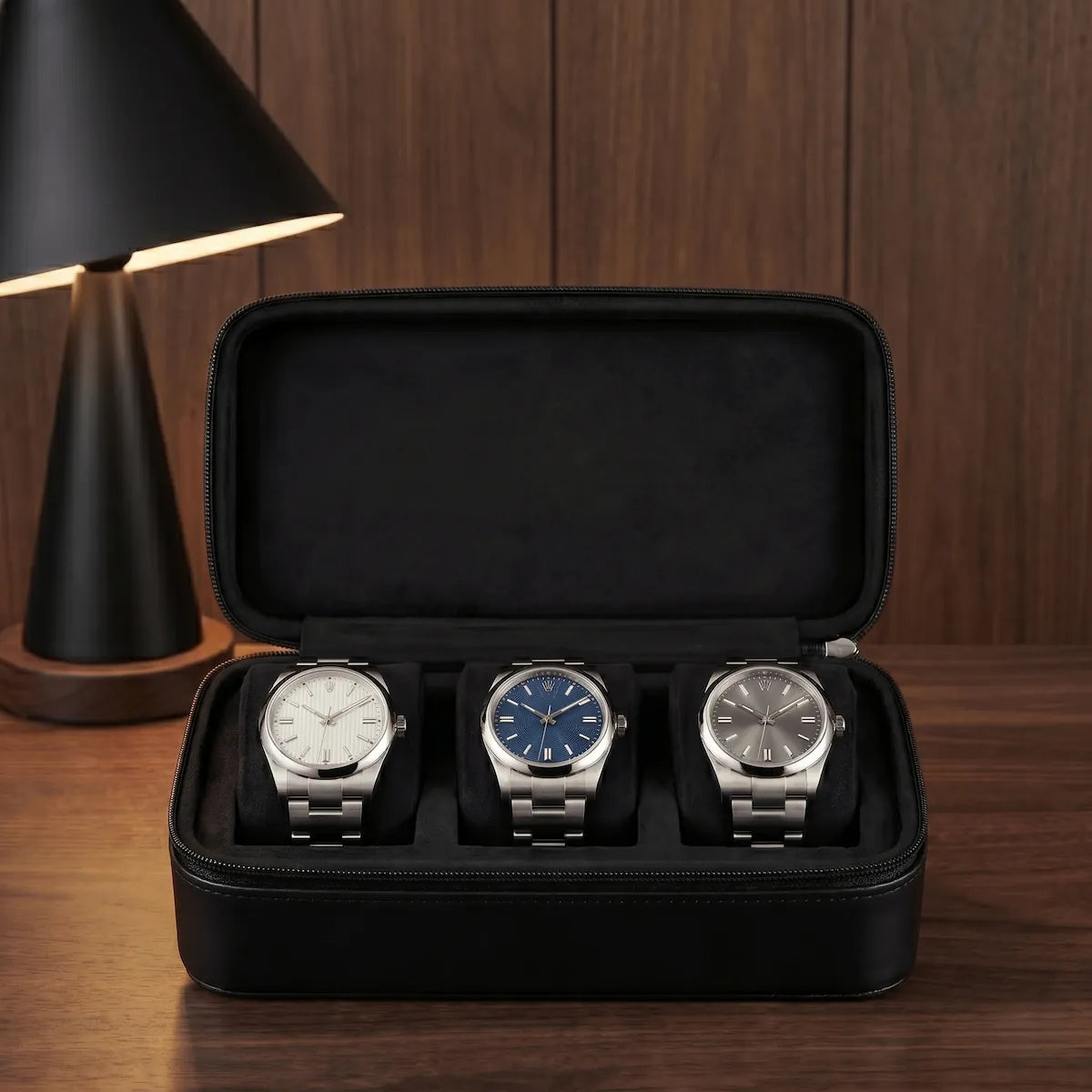 Étui Voyage Émeraude 3 Montres